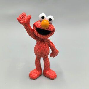 Elmo Pvc Figure Readers Digest Young Family Sesame Street 3 inch
